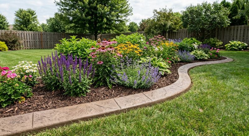Flowerbed Curbing Installation in Citrus County, FL