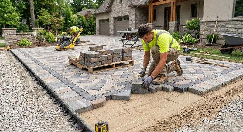 Block Pavers Installation in Boston, MA