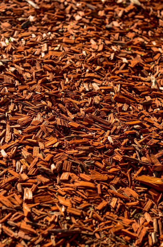 Cedar Mulch Installation in Ventura County, CA