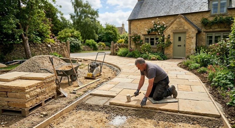 Cobblestone Installation in Sacramento, CA