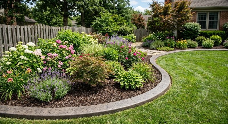 Flowerbed Curbing Installation in Citrus County, FL
