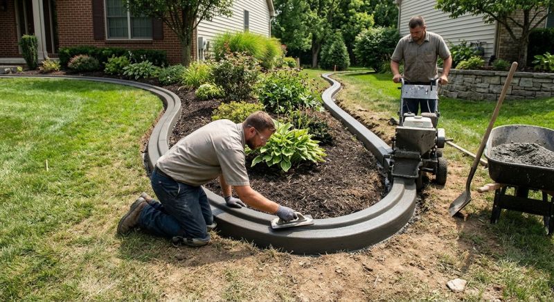 Landscape Curbing Installation in Citrus County, FL
