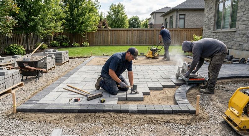 Paver Patio Installation in Norwalk, CT