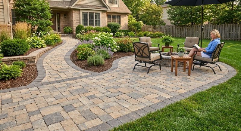 Paver Patio Installation in Boston, MA