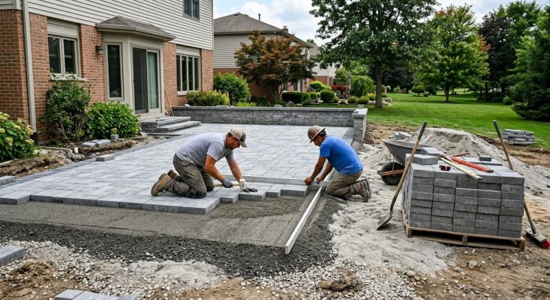 Pavers Landscaping in Boston, MA