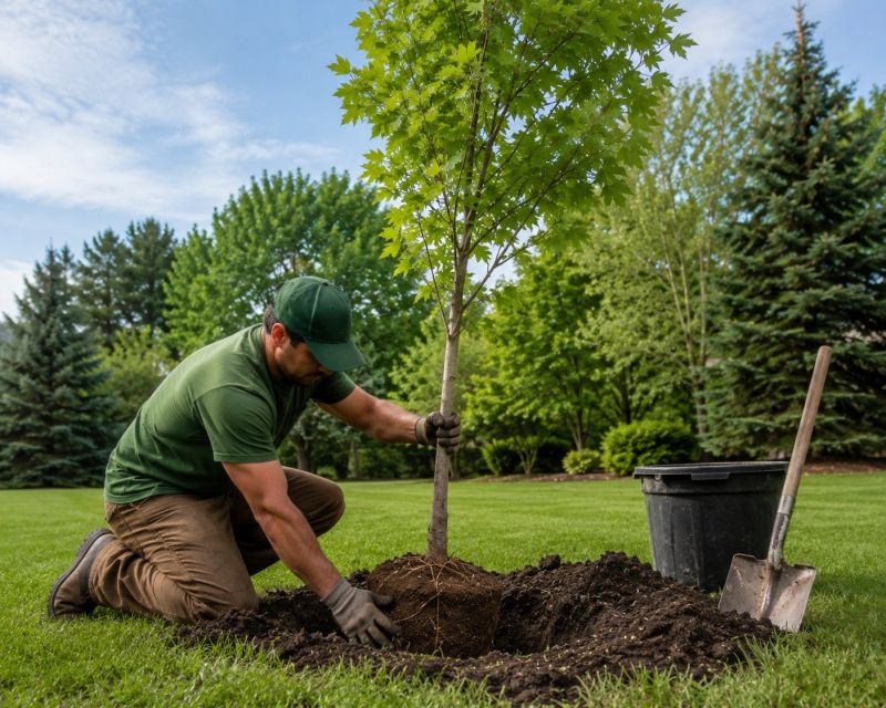 Pine Tree Planting in Ventura County, CA