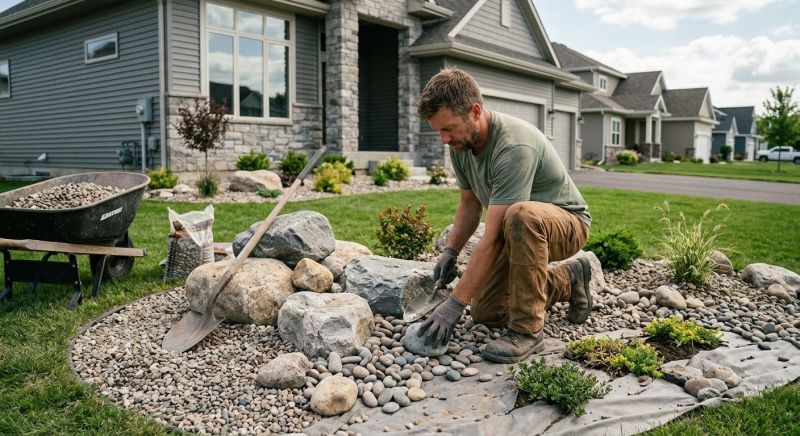 River Rock Landscaping in Honolulu, HI