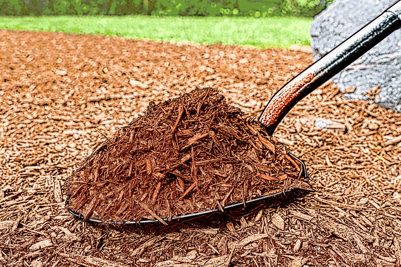 Shredded Mulch Installation in Honolulu, HI