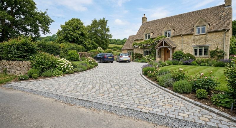 Stone Driveway Construction in Davis County, UT